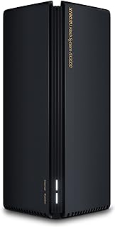 Xiaomi Sistema Mesh AX3000, hasta 4000 m² de Cobertura Wi-Fi, Wi-Fi 6 Dual Band, Velocidad inalámbrica hasta 2,976 Mbps, R...